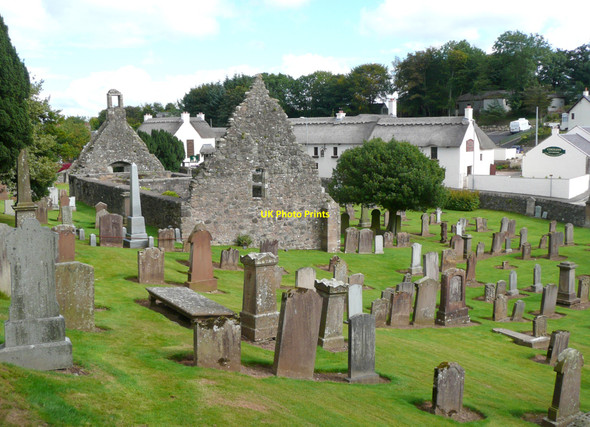 Photo 6"x4" The old church, Kirkoswald Kirkoswald\/NS2407 c2010
