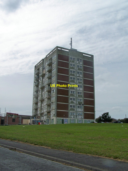 Photo 6"x4" The Fosters Tower Block, Angram Bank, High Green - 5  (September 2010) High Green\/SK3397 c2010