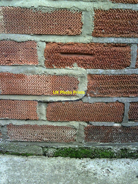 Photo 6"x4" Benchmark on side of #184 Oxford Road Abingdon c2010