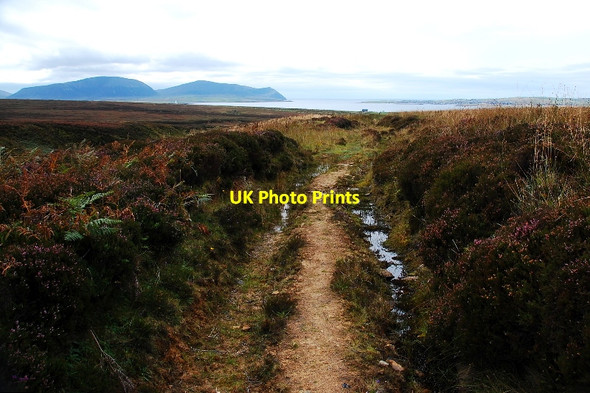 Photo 6"x4" Moorland Track, Vean Ireland\/HY3009 c2010