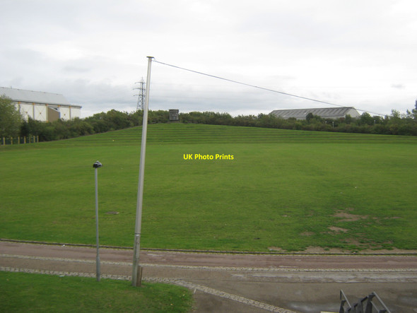 Photo 6"x4" Don Valley Grass Bowl viewed from Ice Sheffield Carbrook c2010