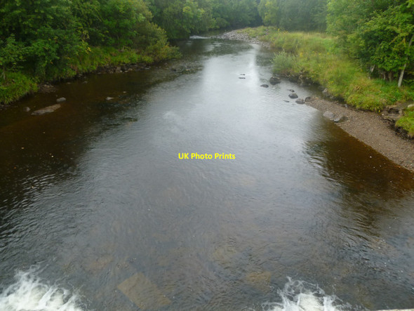Photo 6"x4" Bunowen River south of Louisburgh, looking downstream Louisburgh c2010