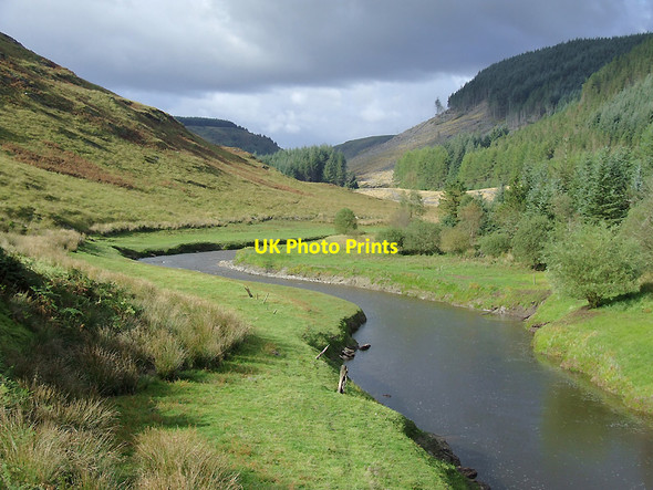 Photo 6"x4" Cwm Tywi from the Tywi Bridge, Llyn Brianne, Ceredigion Bryn Mawr\/SN7953 c2010