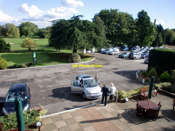 Photo 6"x4" Car Park, Bush Hill Golf Course, Enfield Enfield\/TQ3396 c2010