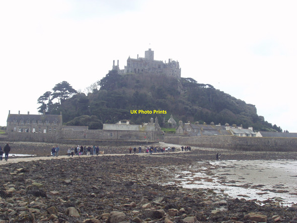 Photo 6"x4" St Michaels Mount from Marazion Marazion c2004