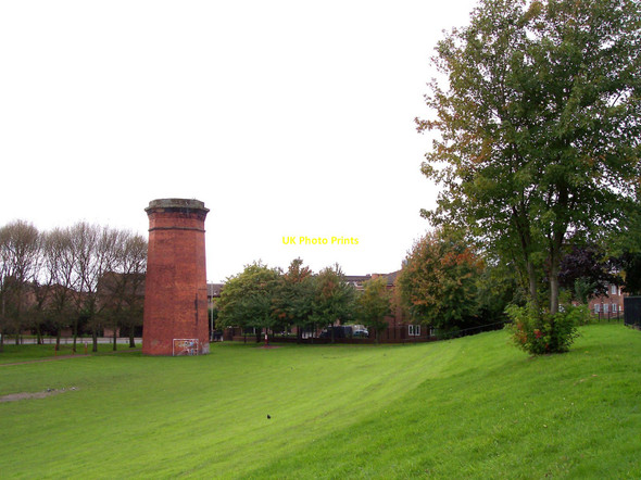 Photo 6"x4" Ventilation shaft over Wapping Tunnel Liverpool c2010