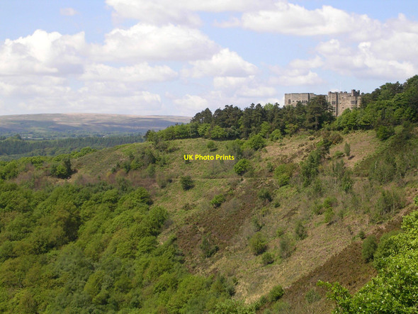 Photo 6"x4" Castle Drogo from Sharp Tor Drewsteignton c2010