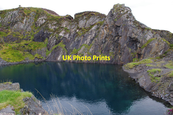 Photo 6"x4" Slate quarry on Easdale Island Easdale\/NM7417 c2010