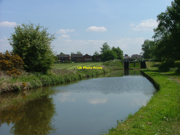 Photo 6"x4" TRENT AND MERSEY CANAL AT MALKINS BANK Sandbach c2003
