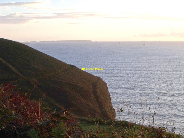 Photo 6"x4" Cliff tops at Druidston, Pembrokeshire Druidston c2010