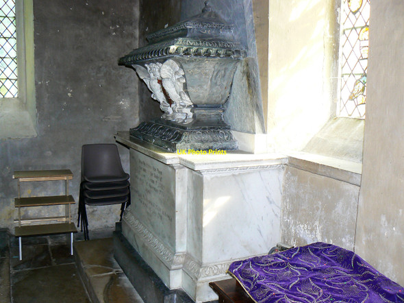 Photo 6"x4" The Rysbrack Monument, St Mary\u00e2\u0080\u0099s Church, Lydiard Tregoze, Swindon Grange Park\/SU1084 c2010
