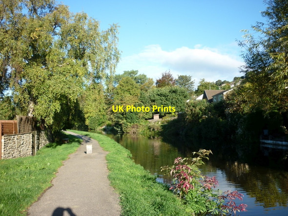 Photo 6"x4" Walking along the Leeds to Liverpool Canal #227 Keighley c2010
