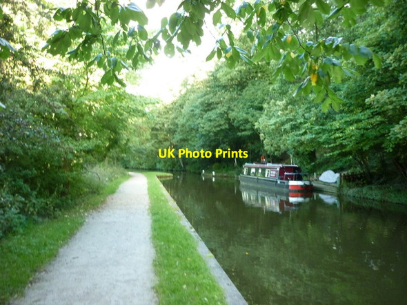 Photo 6"x4" Walking along the Leeds to Liverpool Canal #231 Keighley c2010