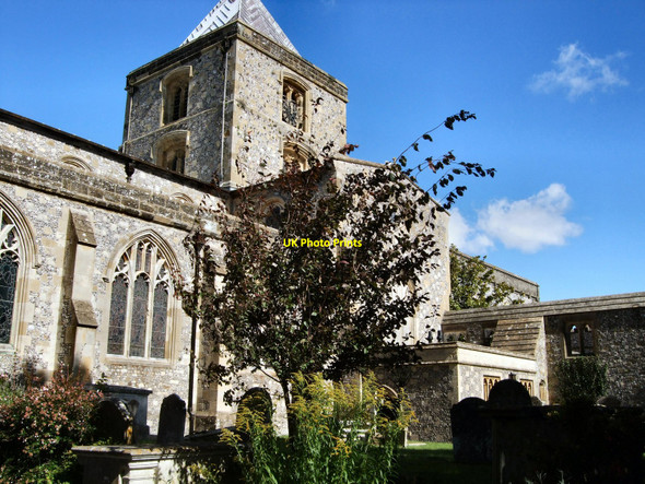 Photo 6"x4" Parish Church of St Nicholas, Arundel Arundel c2010
