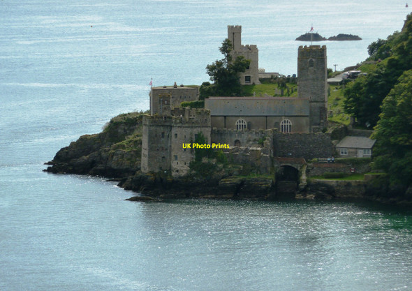Photo 6"x4" Dartmouth Castle and St Petrox Church Dartmouth c2010
