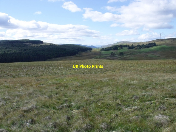 Photo 6"x4" Towards the Loch Lomond Gap Craigengelt Hill c2010