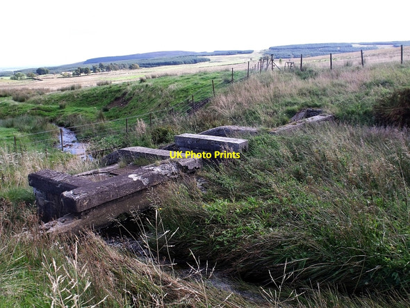 Photo 6"x4" Weir on the Buckie Craigengelt Hill c2010