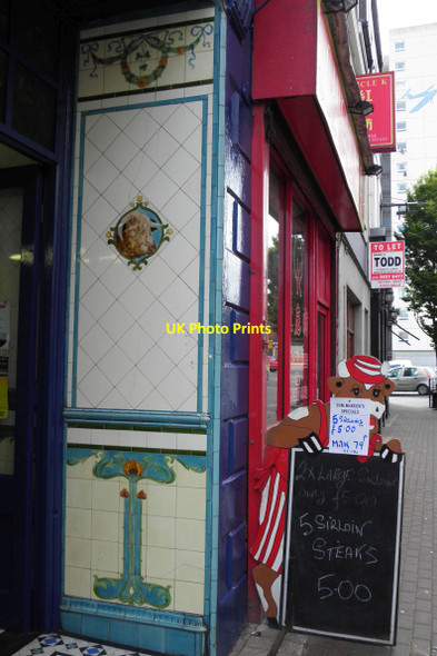 Photo 6"x4" Tiled panel, T McKeen, Flesher Larne c2010