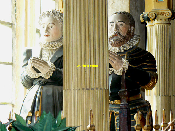 Photo 6"x4" The Nicholas monument (2), St Mary\u00e2\u0080\u0099s Church, Lydiard Tregoze, Swindon Grange Park\/SU1084 c2010