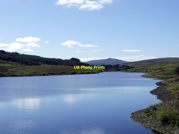 Photo 6"x4" Buckieburn Reservoir Dundaff Hill c2010