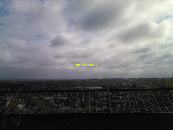 Photo 6"x4" View of London from the viaduct on Parkland Walk #4 Hornsey c2010