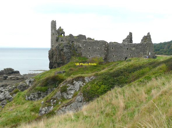 Photo 6"x4" Dunure Castle Dunure c2010