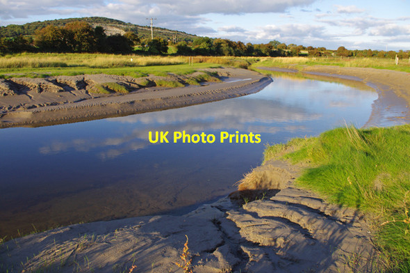 Photo 6"x4" River Keer estuary Carnforth c2010