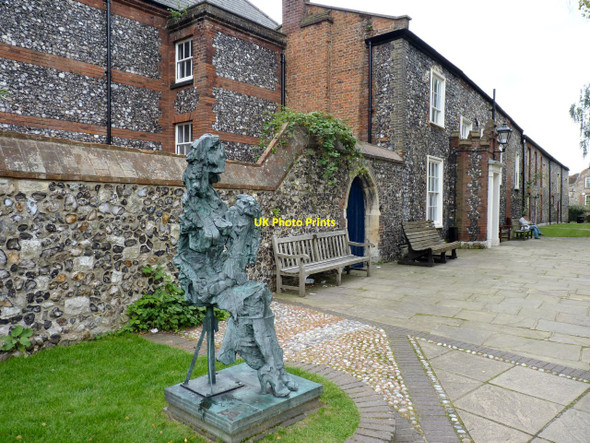 Photo 6"x4" Modern sculpture Norwich c2010
