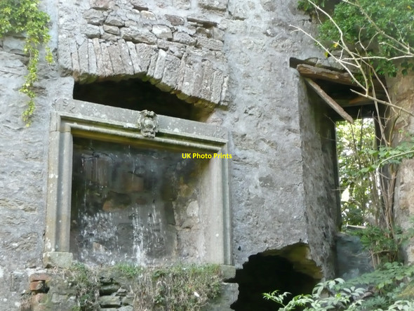 Photo 6"x4" A fireplace in Old Dalquharran Castle Dailly c2010
