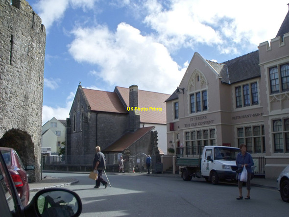 Photo 6"x4" Tenby town centre Tenby\/Dinbych-y-pysgod c2010