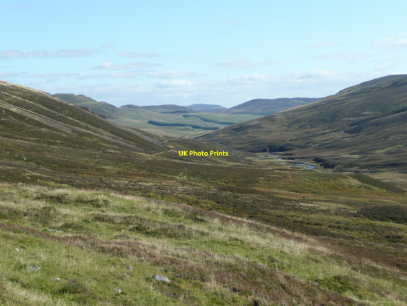 Photo 6"x4" South west slopes of Sr\u00c3\u00b2n Chr\u00c3\u00acon a' Bhacain Creag Leacagach c2010