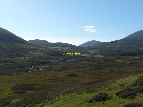 Photo 6"x4" South west slopes of Sr\u00c3\u00b2n Chr\u00c3\u00acon a' Bhacain Creag Leacagach c2010 P1