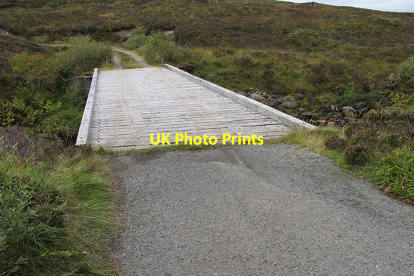 Photo 6"x4" Bridge over Allt Mor, Glen Arroch Ashaig\/Athaiseig c2010