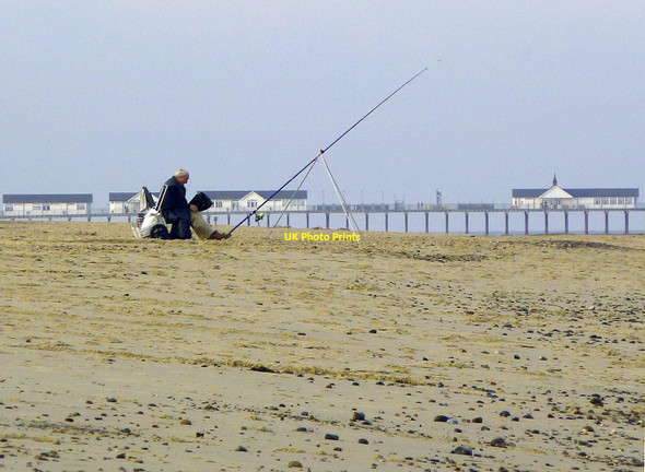 Photo 6"x4" Southwold Sea Angler Southwold c2010