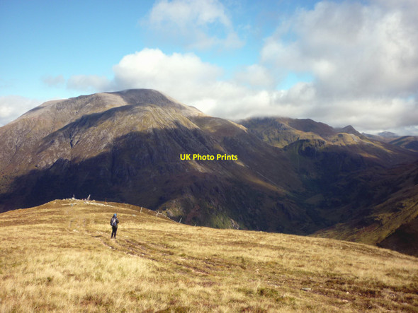 Photo 6"x4" North east ridge, Mullach nan Coirean Allt a' Choire Dheirg c2010