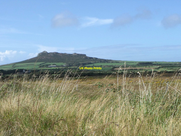 Photo 6"x4" Dowrog Common east of St. David's Tretio c2010