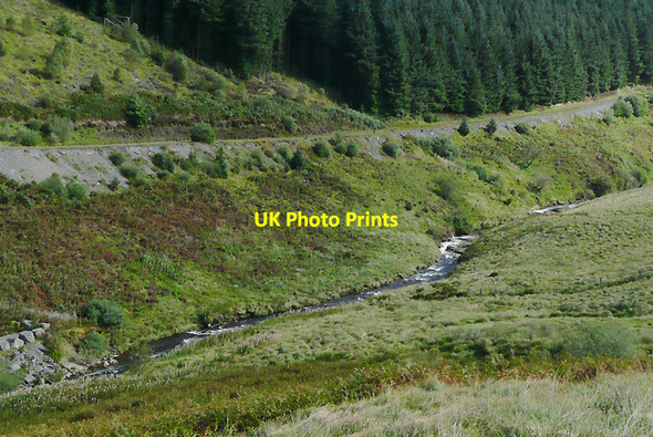 Photo 6"x4" Cwm Camddwr south-east of Soar y Mynydd, Ceredigion Soar y Mynydd c2010