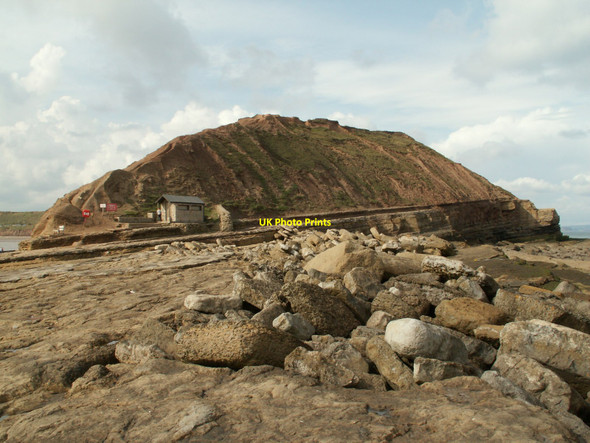 Photo 6"x4" Filey Brigg from Brigg End Filey c2010