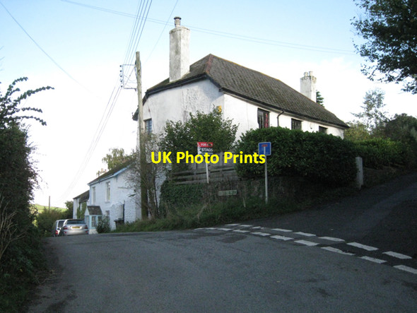 Photo 6"x4" Ashill meets Coombe Way Ash Hill\/SX9173 c2010