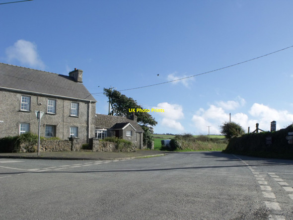 Photo 6"x4" Llanrhian village centre, Pembrokeshire Llanrhian c2010
