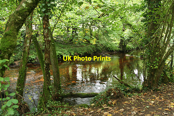Photo 6"x4" Chagford: by the Teign Easton\/SX7188 c2010