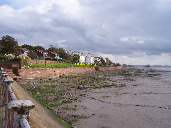 Photo 6"x4" Grassendale Mersey seafront Grassendale c2010