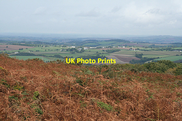 Photo 6"x4" Moretonhampstead: on Cranbrook Down Moretonhampstead c2010