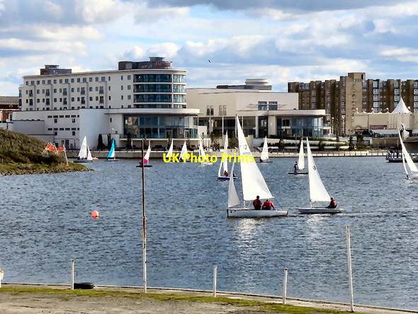 Photo 6"x4" Marine Lake Southport c2010