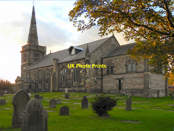 Photo 6"x4" St Cuthbert's Parish Church, Churchtown Southport c2010