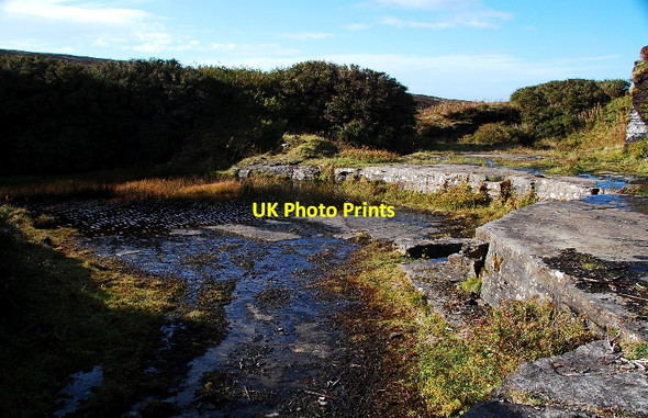 Photo 6"x4" Disused Quarry, Russa Dale Ireland\/HY3009 c2010