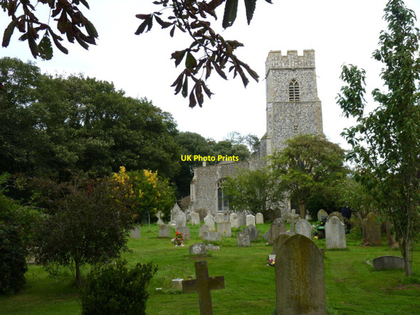 Photo 6"x4" Overstrand parish church Overstrand c2010