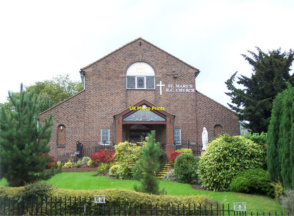 Photo 6"x4" St Mary's Catholic Church, Cannock Cannock c2010