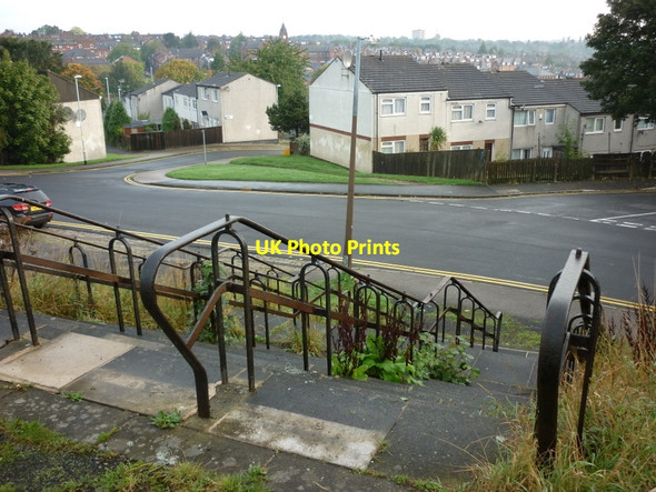 Photo 6"x4" Steps leading to Raglan Road, Leeds Leeds\/SE3034 c2010