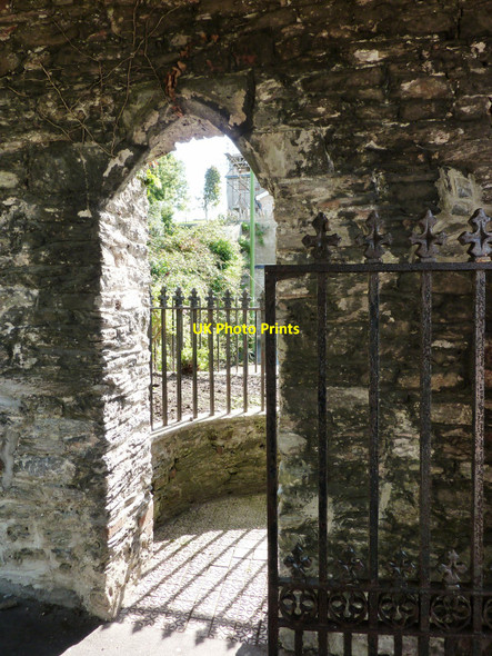 Photo 6"x4" Lych gate interior, St Mary's Church, Brixham Brixham c2010